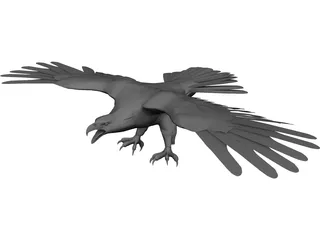 Eagle CAD 3D Model
