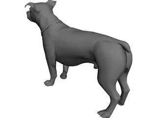 Dog CAD 3D Model