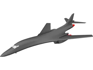 B-1B 3D Model
