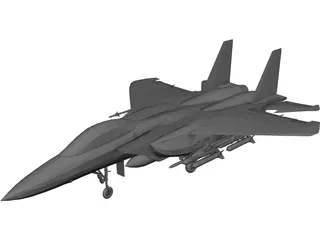 F-15E 3D Model