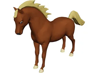 Horse 3D Model