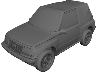 Isuzu Geo Tracker (1993) 3D Model