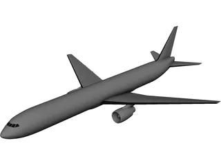 Boeing 767-300 3D Model