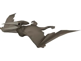 Pterodactyl 3D Model 3D Preview