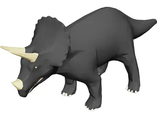 Triceratops 3D Model