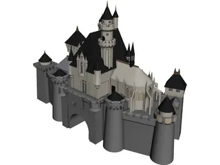 Castle 3D Model