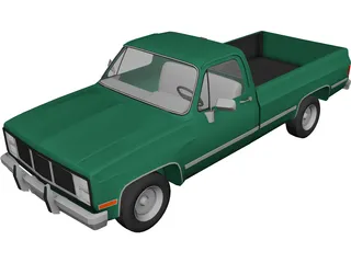 GMC Pickup (1985) 3D Model