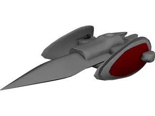 Voinian Spaceship 3D Model