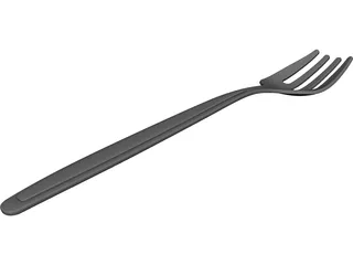 Fork 3D Model