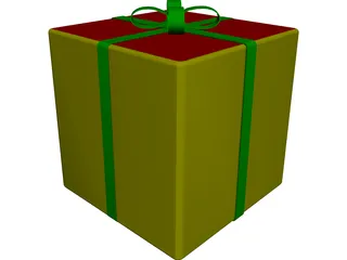 Gift Box 3D Model