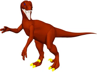 Velociraptor 3D Model