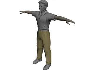 Man 3D Model