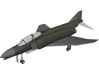 F-4 Phantom II 3D Model