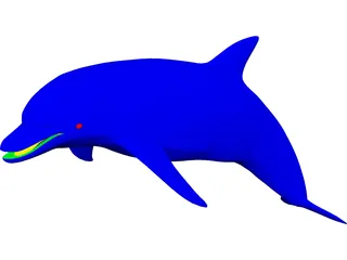 Dolphin 3D Model