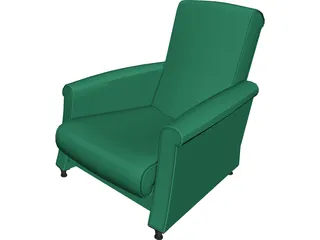 Chair Lounge 3D Model 3D Preview