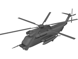 Sikorsky MH-53J Pave Low III 3D Model