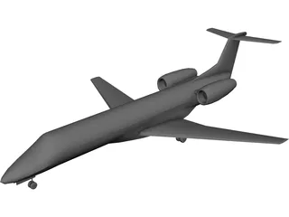 Embraer ERJ 135 3D Model