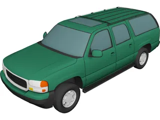 GMC Yukon (2000) 3D Model