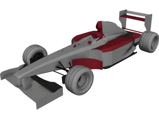 Ferrari F399 F1 (1999) 3D Model 3D Preview