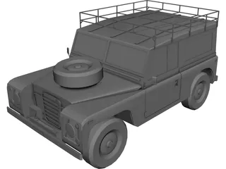 Land Rover (1972) 3D Model