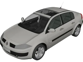 Renault Megane 3D Model