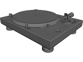 Turn Table 3D Model