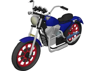 Motorcycle 3D Model