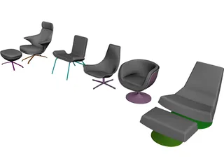 Chairs 3D Model