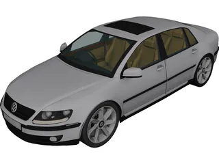 Volkswagen Phaeton 3D Model