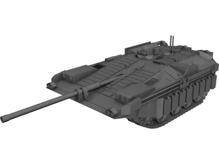 Stridsvagn 103 3D Model