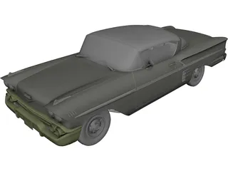 Chevrolet Impala (1958) 3D Model