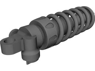 Stratos Helix Pro Shock CAD 3D Model