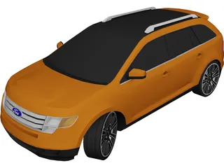Ford Edge (2010) 3D Model 3D Preview