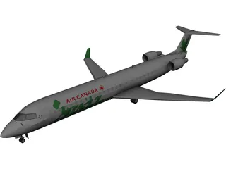 Bombardier CRJ-705 Air Canada Jazz 3D Model