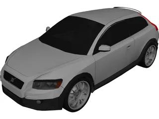 Volvo C30 3D Model