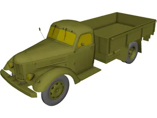 ZIL 164 3D Model