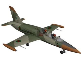 Aero L-39 Albatros Bangladesh Air Force 3D Model