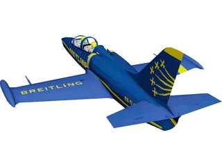 Aero L-39 Albatros Breitling 3D Model