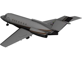 Hawker 850XP 3D Model