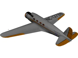 Vultee V-1A 3D Model