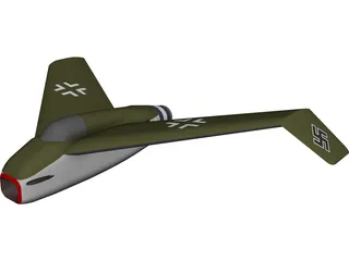 Heinkel P1078C 3D Model