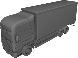 Scania Truck 3D Model