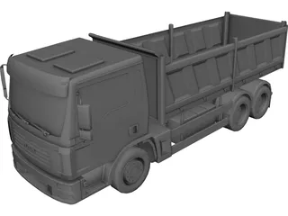 MAN T6L8.210 Truck 3D Model