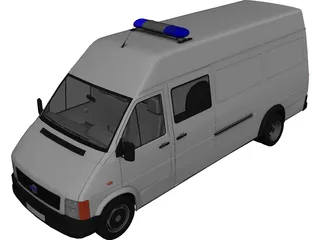 Ambulance 3D Model