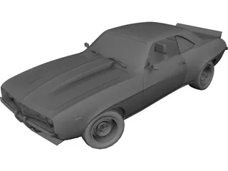 Chevrolet Camaro (1967) 3D Model 3D Preview