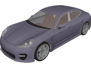 Porsche Panamera (2010) 3D Model