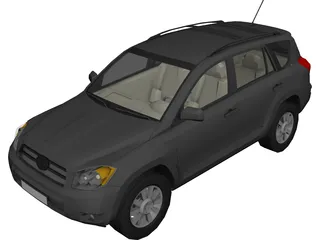 Toyota RAV4 (2008) 3D Model