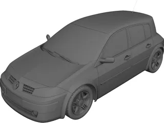 Renault Megane 3D Model