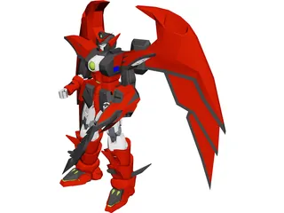 Oz-MS13 Gundam Epyon 3D Model