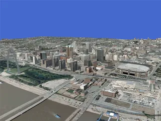 St. Louis City 3D Model